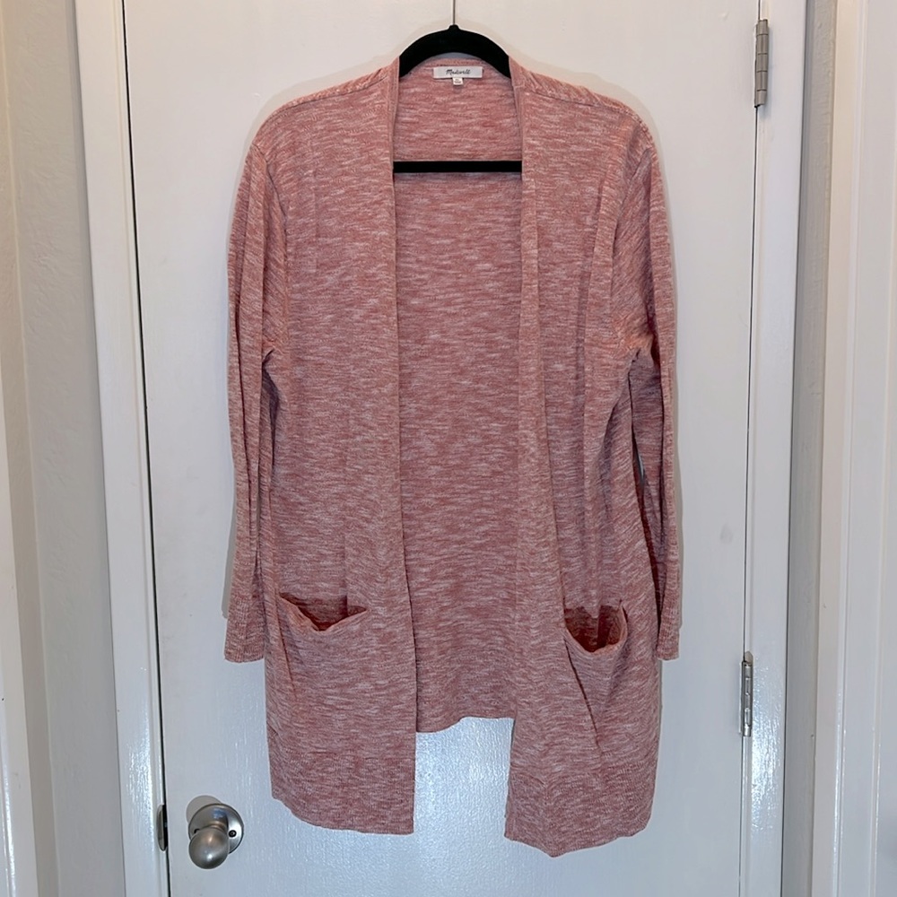 Madewell Rosy Heather cardigan